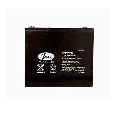 Bateria acidificada ao chumbo rechargable de UPS 12v 50ah 15.5kg 380A para aparelhos eletrodomésticos