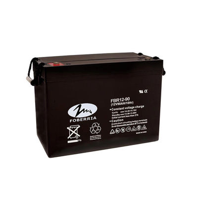 Bateria selada terminal 306*169*211mm acidificados ao chumbo de F14 Vrla 12v90ah UPS