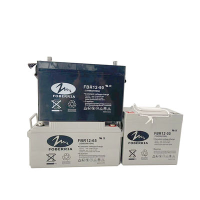 bateria profunda acidificada ao chumbo do ciclo do sistema de comunicação VRLA da bateria do gel de 12V 90Ah