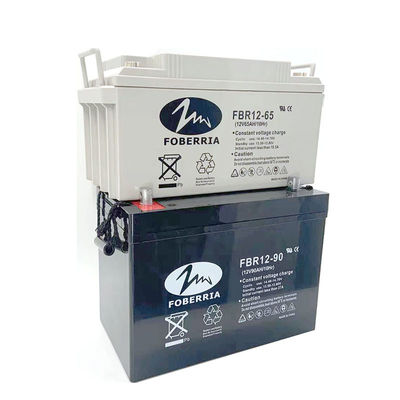 12V90Ah 79Ah 55.6Ah selados coagulam a bateria acidificada ao chumbo para a fonte dos poderes de emergência