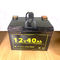 bateria de lítio de 181*77*168mm 12v40ah 12.8V Lifepo4 para a iluminação de emergência