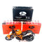 Bateria da motocicleta da bateria acidificada ao chumbo 12N6.5 BS 12v 6ah da motocicleta de FOBERRIA ISO9001