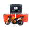 Bateria acidificada ao chumbo da motocicleta da bateria 12V6Ah da motocicleta do agm da fábrica 12N6.5 para o carro de neve